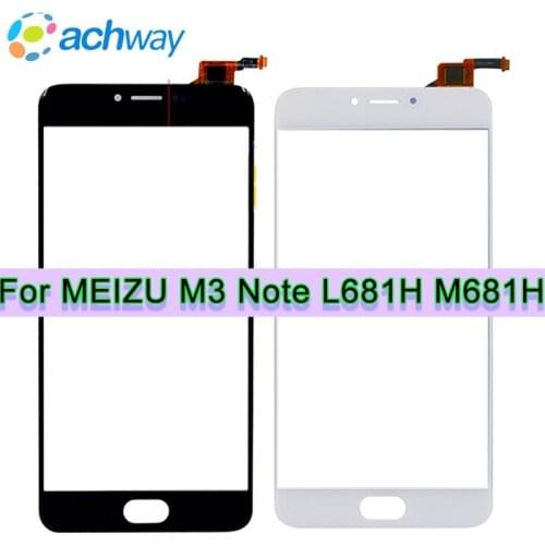 5.5" Meizu M3 Note M681H L681H Touch Panel Screen Digitizer Glass Sensor Lens Touchscreen Meizu M3 Note Touch Screen