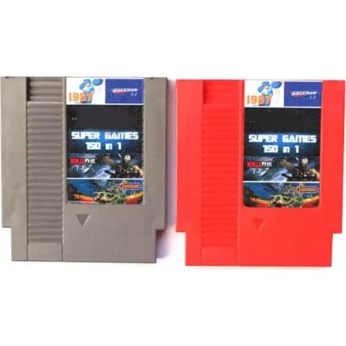 Batttery Save ! 150 In 1/Turtles 1234/Rock Man123456/Contra//Earthboud For 8 Bit 72 Pins NTSC &PAL