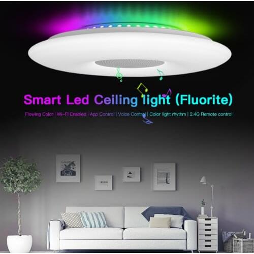 LEDVAS Smart Ceiling Lights WIFI Voice Control APP Control RGB Dimming Bluetooth Speaker Ceiling Lamp Kitchen living room