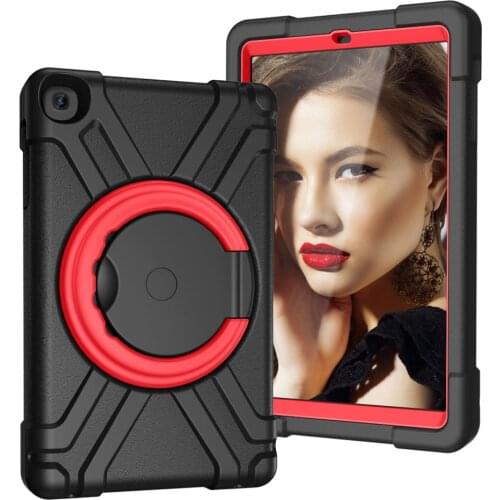 Shockproof EVA PC Portable Rotating Stand Fundas Cover for Samsung Galaxy Tab A 10.1 2019 T515 T510 Case Coque Shell Housing