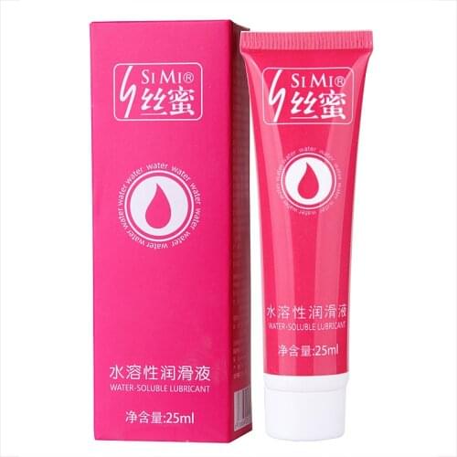 SIMI Water-Soluble Lubricant Skin-friendly Grease Nourish Lubrication Sex Adult Product Gel Skin Oil 25g