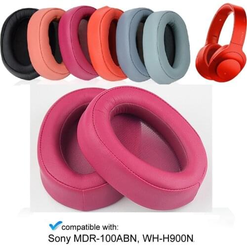 Replacement Earpads for Sony MDR-100ABN WI-H900N H800 Headphones Ear Pads Cushion for Sony WH-H900N Headset Repair Parts