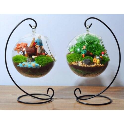 1SET Newest Hanging Crystal Flower Vase Planter Terrarium Container Vases Pot Home Wedding Desk Party Decoration G161