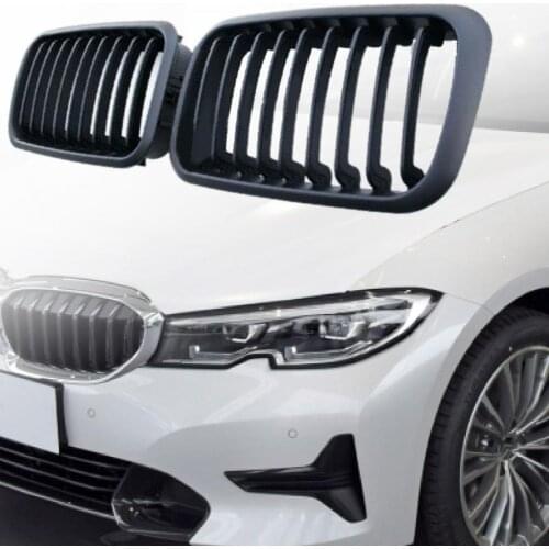 1 Pair Car Front Hood Grill Grille Replacement 51138122237 51138122238 for BMW 3 Series E36 92-96