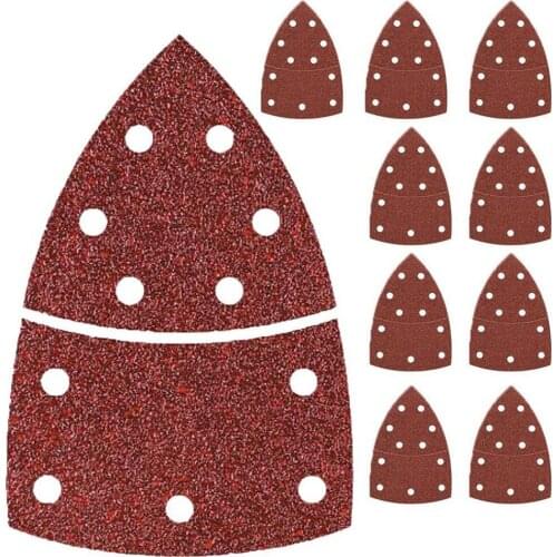 30Pcs Mouse Detail Sander Sandpaper Sanding Paper Hook and Loop Assorted 40/ 60/ 80/ 100/ 120/ 150/ 180/ 240/ 320-1500 Grit