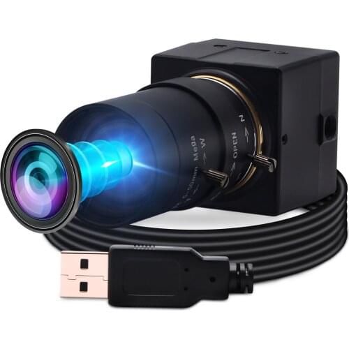 5MP mini USB camera 5-50mm manual varifocal lens Aptina MI5100 CCTV Mini micro HD surveillance Camera