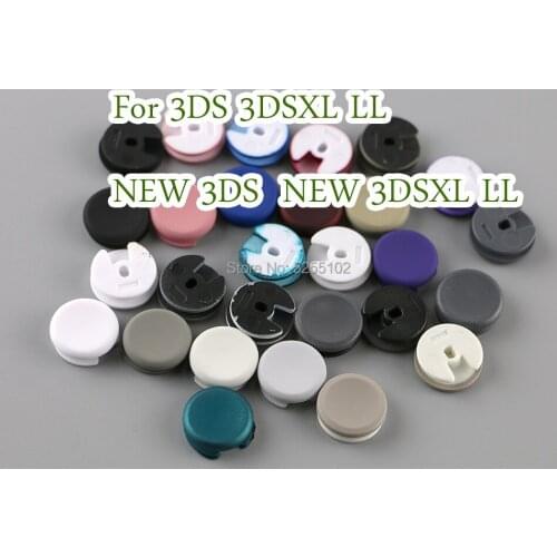 50pcs/lot colorful 3D Analog Joystick Cap Controller Stick Cap For 3DS /3DS LL 3DSXL new 3DS new 3DSLL XL