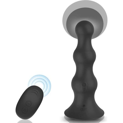 Anal Beads Butt Plug Automatic Inflatable Ass Expansion Vibrator Prostate Stimulator Massager Sex Men Couples Beginner Advanced