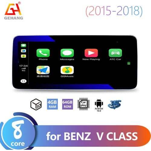 Android 10.0 8 Core 4G+64G Car DVD Player for Benz GLC 2015-2018 Multimedia Video Navigation Mirror IPOD Bluetooth
