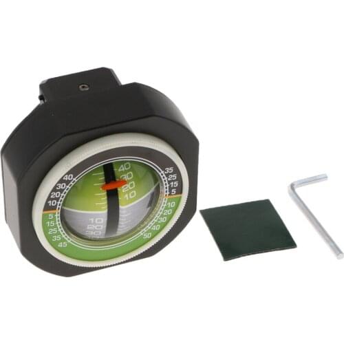 Car Angle Tilt Inclinometer Measurement with LED lights Bright Gradient Tool