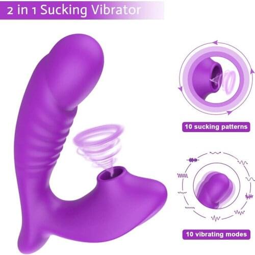 Wireless Panties Sucking G Spot Dildo Vibrator for Women Adult Clit Sucker Clitoris Stimulator Vibrating Couples Sex Toys Shop
