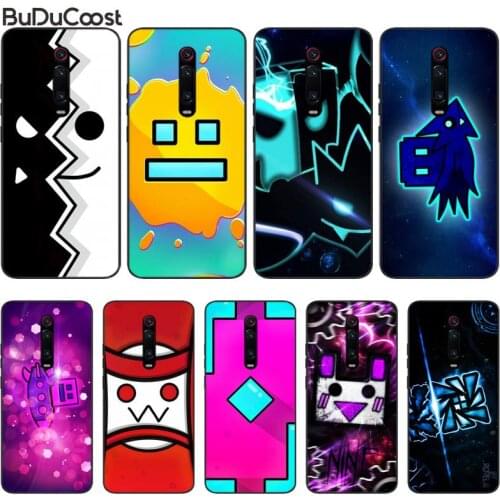 Geometry Dash cute game Phone Case For Redmi note8 pro note9 pro for Redmi Note4X 5 5A 7 7A Note6 6 Pro