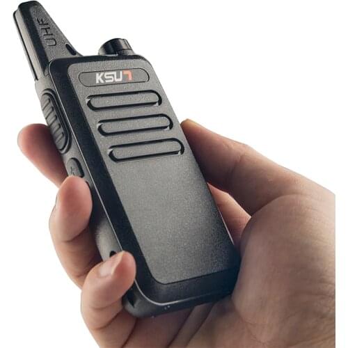 KSX63-CB Mini Long Range Ham HF Dual-Band Transceiver UHF 400-470MHz Two Way Radio Walkie Talkie