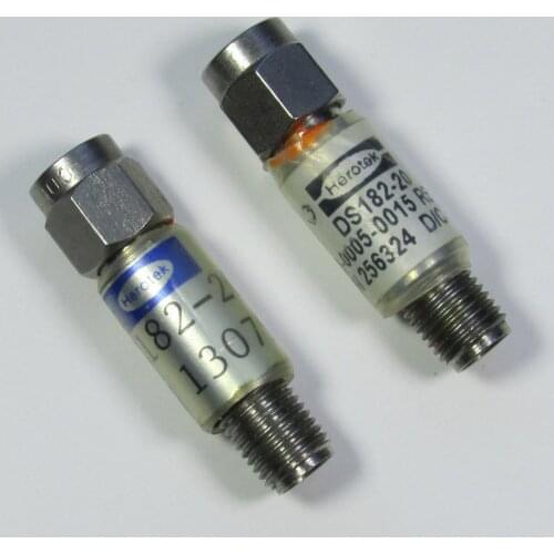 American herotek DS 182-20 100 MHz-20 GHz SMA RF microwave coaxial signal detector