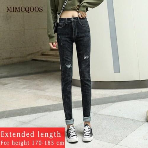 Женские зауженные джинсы MIMCQOOS China At AliExpress
