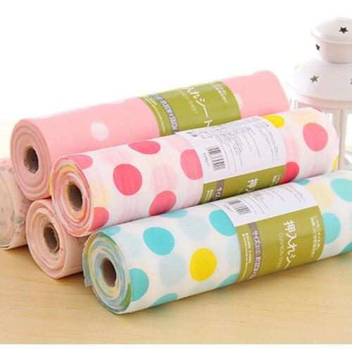 Multifunction Non Slip Placemat Waterproof drawer mat versatile PET Table Eat Mat Kitchen Wardrobe Pad 30*500cm