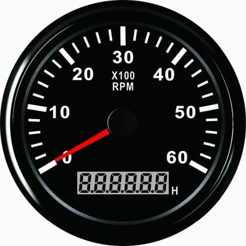Popular 85mm Tachometer RPM Gauge 0-6000RPM