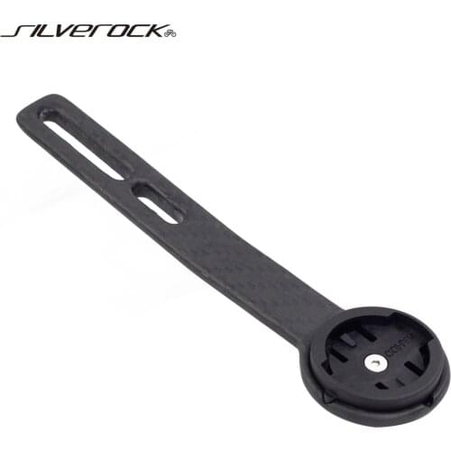 SILVEROCK Carbon Computer Mount For Integrated Handlebar GARMIN 1000 IGPSPORT Wahoo Bryton MIO Handlebar Out Front GPS Holder