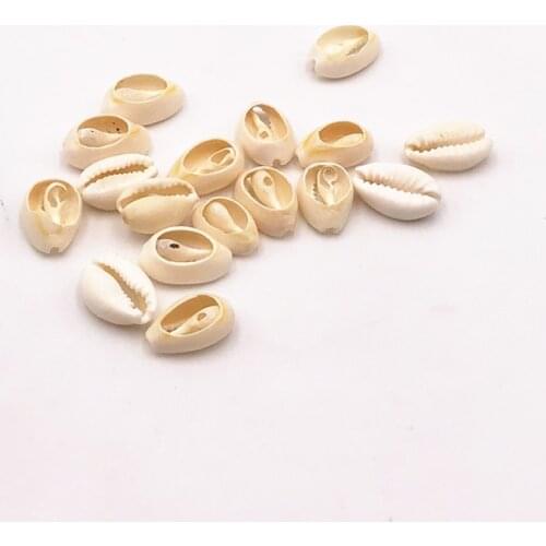 10pcs 20-22mm Natural Half Cut Beige Shell For Scrapbook Craft DIY Handmade Seashells Glass Bottle Nautical Home Decoration
