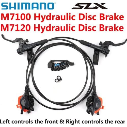 Shimano DEORE SLX M7100 M7120 Brake Mountain Bike Hydraulic Disc Brake MTB BR BL M7100 M7120 Left & Right MTB Parts