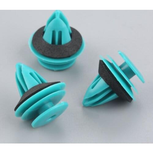 Universal 100Pcs Car Fastener Clips Auto Door Trim Panel Bumper Fastener Rivets Retainer Fender Liner Clips Interior Accessories