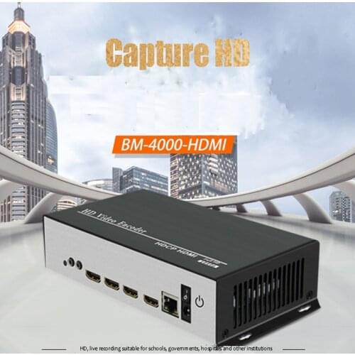 High-definition video encoder single channel two channel four channel eight channel low bit rate low delay video live IPTV broad