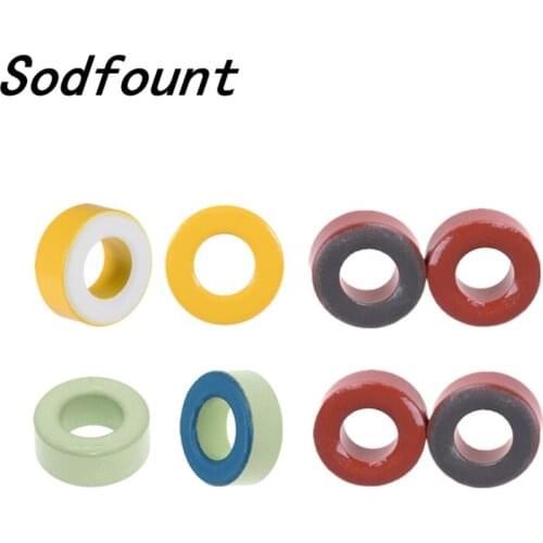 10pcs Mn-Zn Green Ferrite Core Ring 22*14*12.7mm anti-interference Core Core high-conductivity Coil High Conductivity
