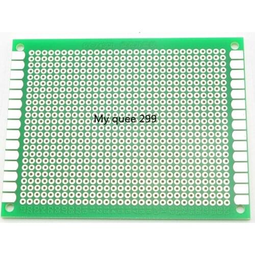 10PCS One-side tinplate 7 x 9CM all-purpose plate glass fiber green oil plate thickness 1.6MM