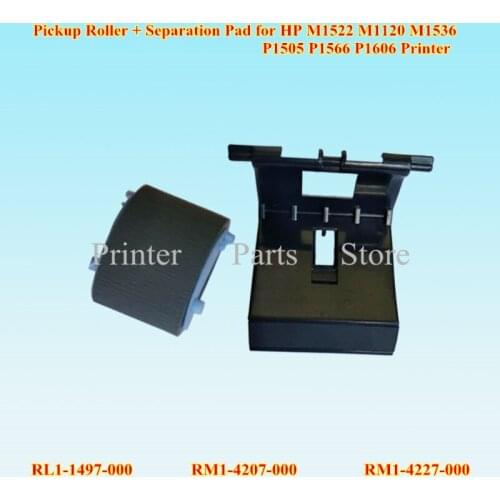 20X RL1-1497-000 RL1-1497 RM1-4207-000 RM1-4207 RM1-4227 Pickup Roller Separation Pad for HP M1522 M1120 M1536 P1505 P1566 1606