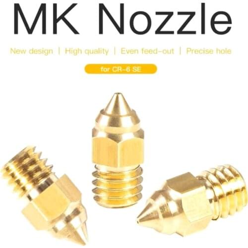 Original CRELITY 3D CR-6 SE Printer 0.4MM Hotend Extruded Nozzles For CR-6 SE 3D Printer