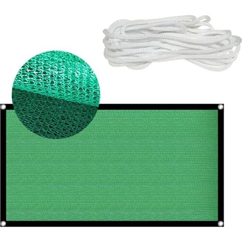 Anti-UV Green Sun Shade Cloth Garden Waterproof Mesh Shade UV Resistant Awning Cloth Outdoor Balcony Shading Net