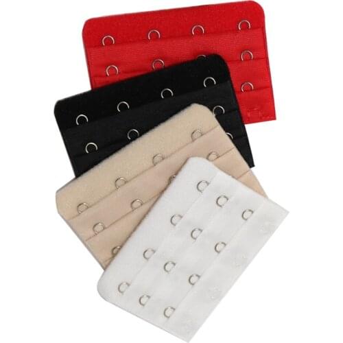 3 Row 4 Hooks Bra Extender Extension Bra Strap Clip On Straps Soft Bra Clasp Hooks Extenders Intimates Accessories