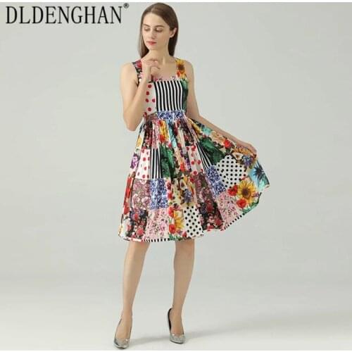 Модные платья в клетку DLDENGHAN China At AliExpress