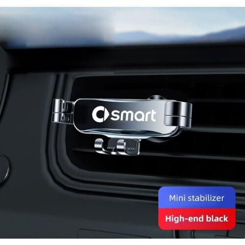Gravity Car Phone Holder GPS Bracket Air Vent Mount Navigation Stand For Mercedes Benz Smart 451 453 Fortwo Forfour W453 W451
