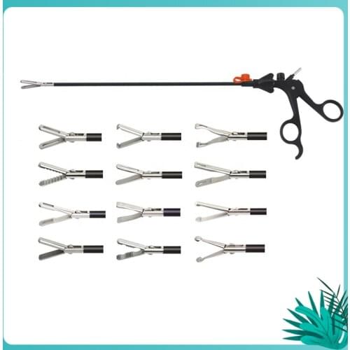 Laparoscopic Instruments Surgical Grasping Forceps Medical Atraumatic Forceps Biopsy Forceps Maxi Forceps 5mm 10mm