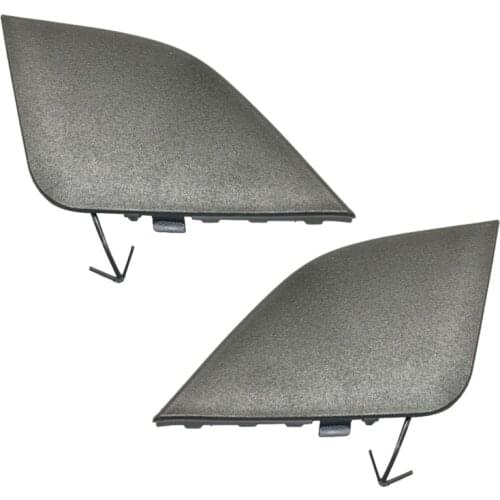 Left & Right Front Bumper Towing Hook Eye Cover For Toyota RAV4 2016 2017 2018 Trailer Cover Cap #532860R080