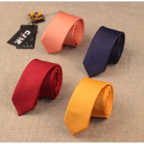 Mens women ties necktie skinny slim 5cm solid 1200needle Korean fashion designers for men business red black 100pcs/lot fedex