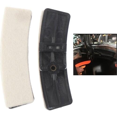 Hairy Pad For Spinning Bike Brake Pads Exercise Bike Brake Pads Blike Brake Group Replacement Parts For Fitness 2pcS