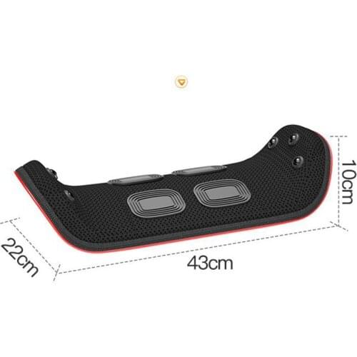 Lumbar massager lumbar multifunctional household lumbar retractor heating pulse back massage cushion for back treatment