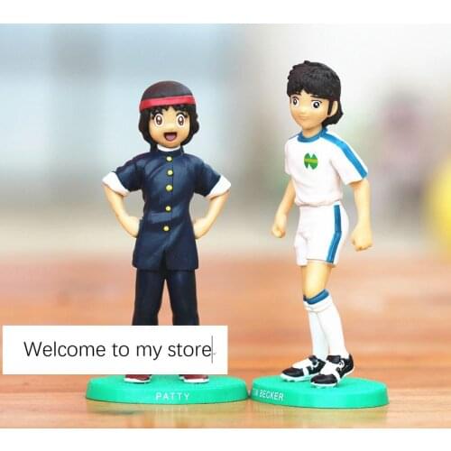 Pvc figure soccer boy model toy 2pcs/set