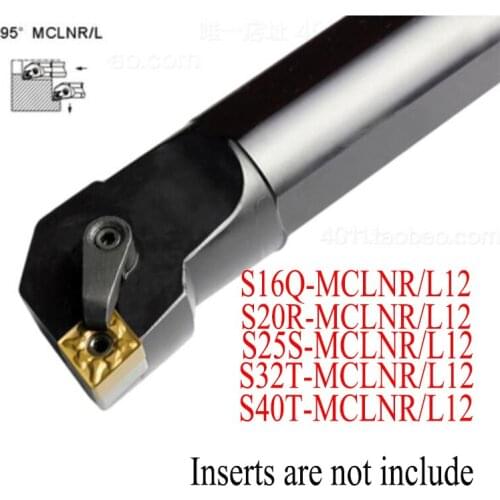 S16Q-MCLNR12/S16Q-MCLNL12/S20R-MCLNR12/S20R-MCLNL12/S25S-MCLNR12/S25S-MCLNR12S32T/S40T-MCLNR12/MCLNL12 lathe tool holder