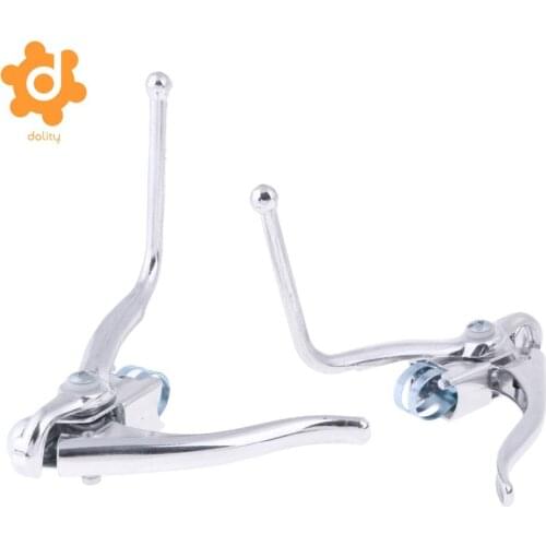 Vintage Dual Safety Road Bike Racing Cycle Mountian Bicycle Brake Levers for 22mm Handlebar Bent Drop Bars