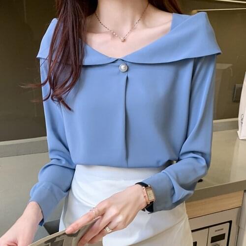 YIHERMI Women's Blue Shirts