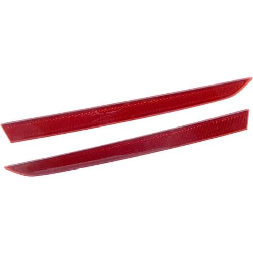 1 Pair Rear Bumper Marker Reflector Light Housings 63147847165 Fit For BMW 3 F30 F31 2012 2013 2014 2015 2016 2017 63147847166