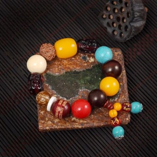 1pcs Car pendant Ornament Natural Bodhi bead jewelry Buddha Hanging ornament Decoration Beautiful Automobile Car Accessories