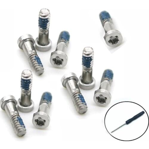 10pcs Torx 5 Point Star screw Pentacle Dock Bottom Connector Screw + Screwdriver for iPhone 5s 5c 5G 4 4S 4G Useful Wholesale