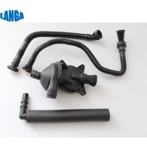 Trap Crankcase Breather Oil Separator for BMW Repair Set, crankcase breather OE: 11617503520 11157533346 11157503524 11157503523