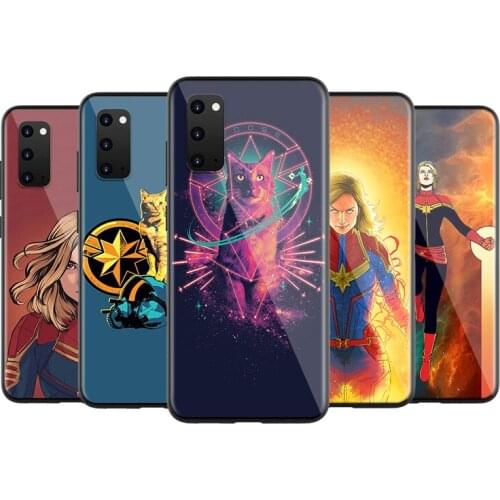 Captain Marvel For Samsung S20 FE A91 A81 A72 A71 A52 A51 A42 A41 A32 A31 A21S A21 A12 A11 A02 Plus Phone Case
