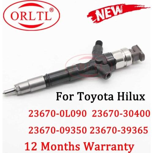 Common Rail Injector 23670-39365 Diesel Nozzle SM295050-0524 Auto Fuel Sprayer 295050-0461 For Toyota Hilux 3.0D 2010-1KD-FTV