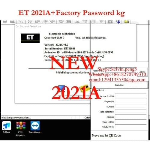 For red cat ET 2021A diagnostic program with Factory password generator(10 digits) + Flash file 2020.08